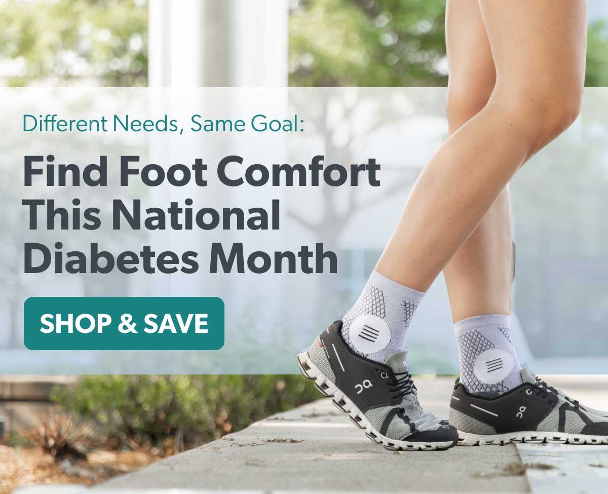 Find Foot Comfort This National Diabetes Month