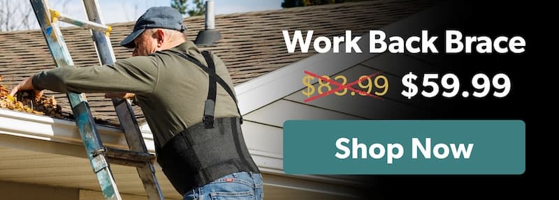 industrial work back brace for outside chores