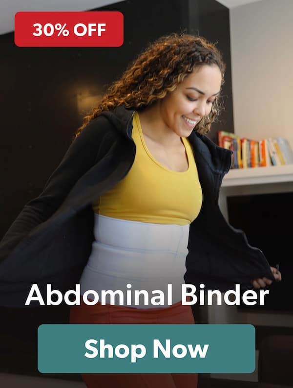 the braceability abdominal binder is on sale now