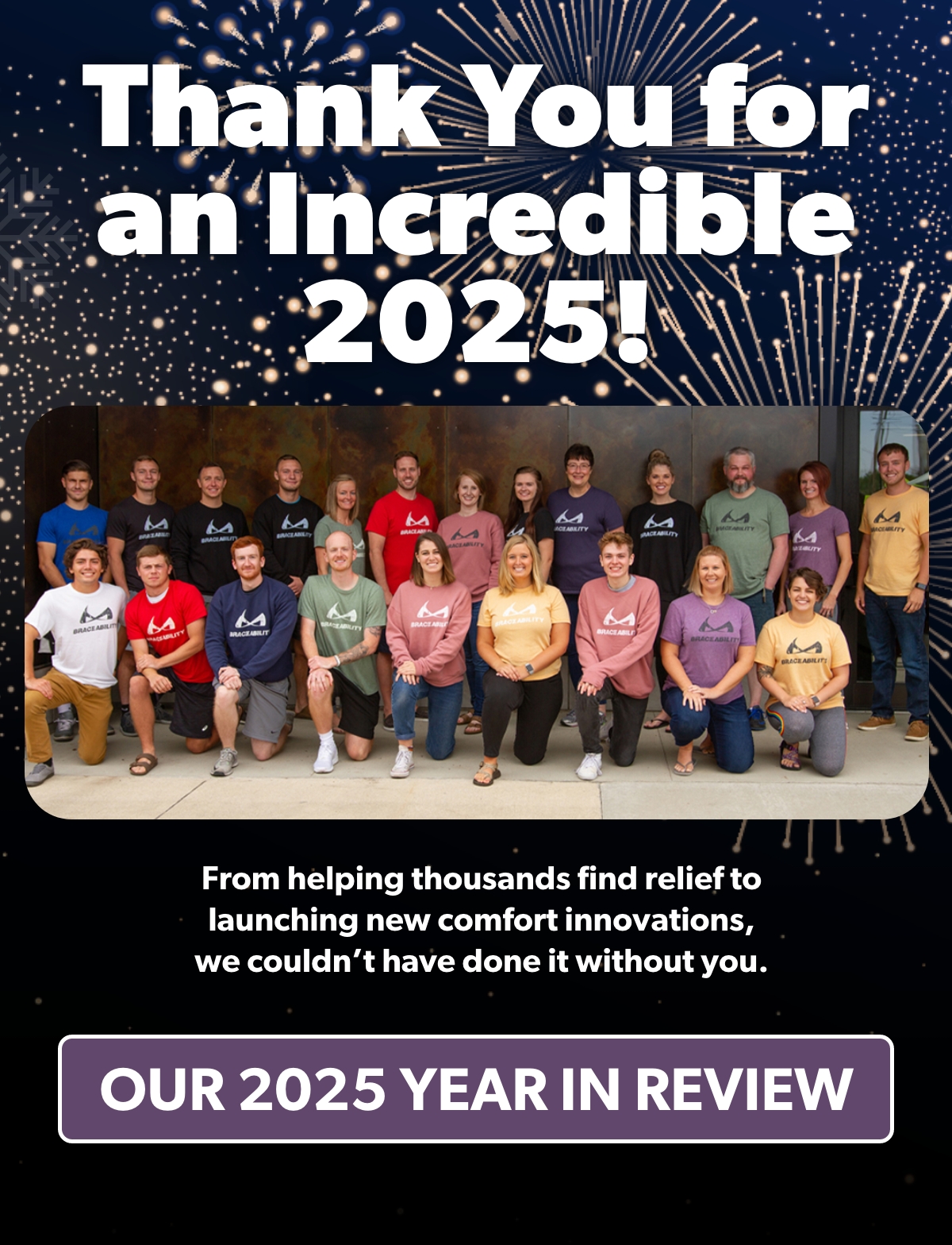 Thank you for an incredible 2025!