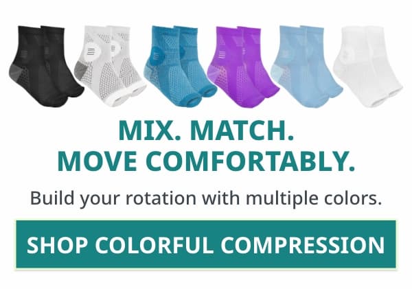 Mix. Match. Move Comfortably.  Build your rotation with multiple colors.