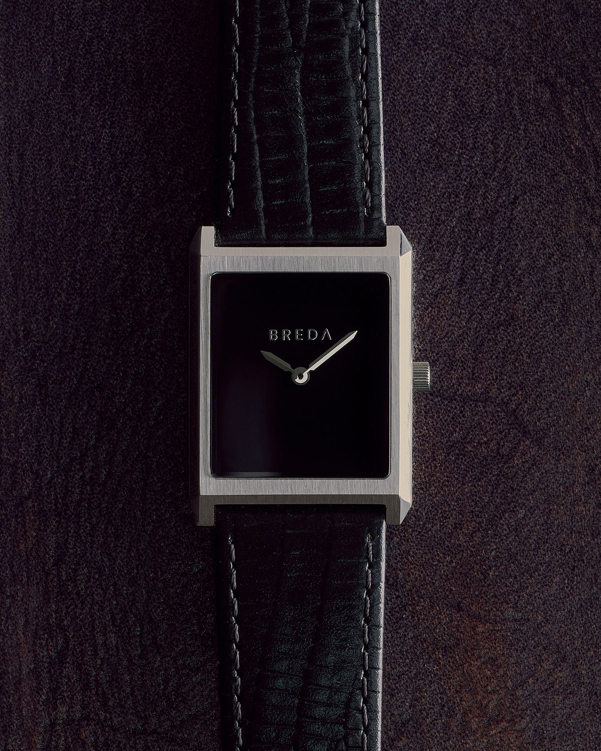 Virgil (Lizard Embossed) - Silver/Black/Midnight