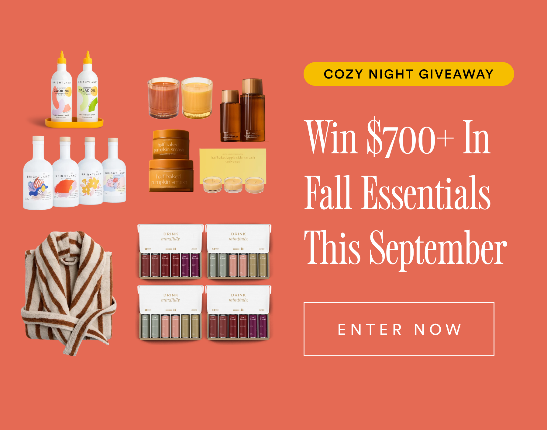 Cozy Night Giveaway Win $700+ In Fall Essentials This September ENTER NOW