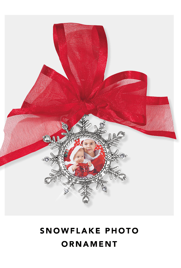Snowflake Photo Ornament