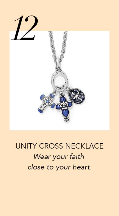 Twelve: Unity Cross Necklace - Wear your faith close to your heart.