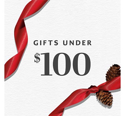 Gifts Under One Hundred Dollars.