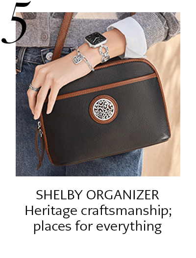 Five: Shelby Organizer - Heritage craftsmanship; places for everything