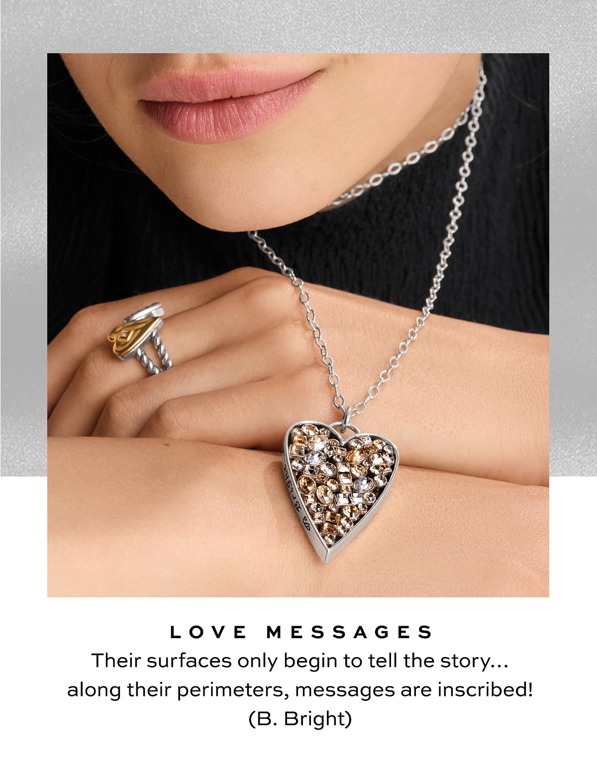 Love Messages - Their surfaces only begin to tell the story... along their perimeters, messages are inscribed! (B. Bright) - Shop Now