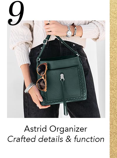 Nine: Astrid Organizer - Crafted details and function