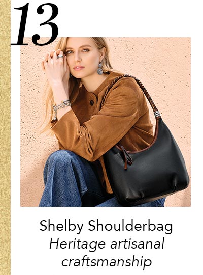 Thirteen: Shelby Shoulderbag - Heritage artisanal craftsmanship