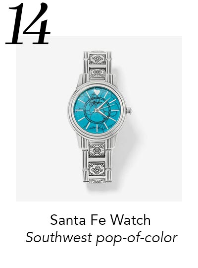 Fourteen: Santa Fe Watch - Southwest pop-of-color