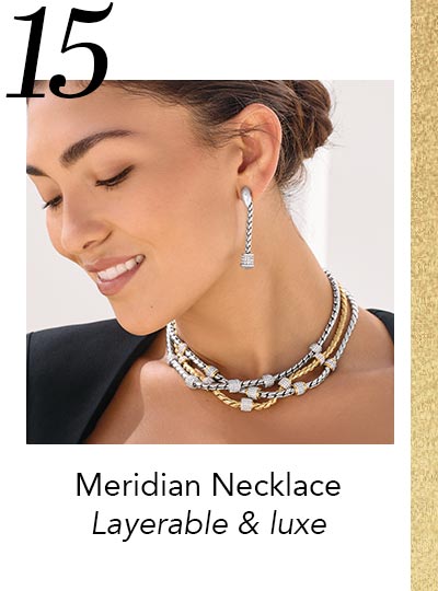 Fifteen: Meridian Necklace - Layer-able and luxe