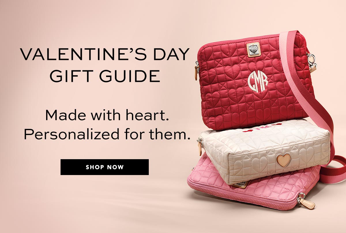 Valentine's Day Gift Guide - Made with heart. Personalized for them. - Shop Now