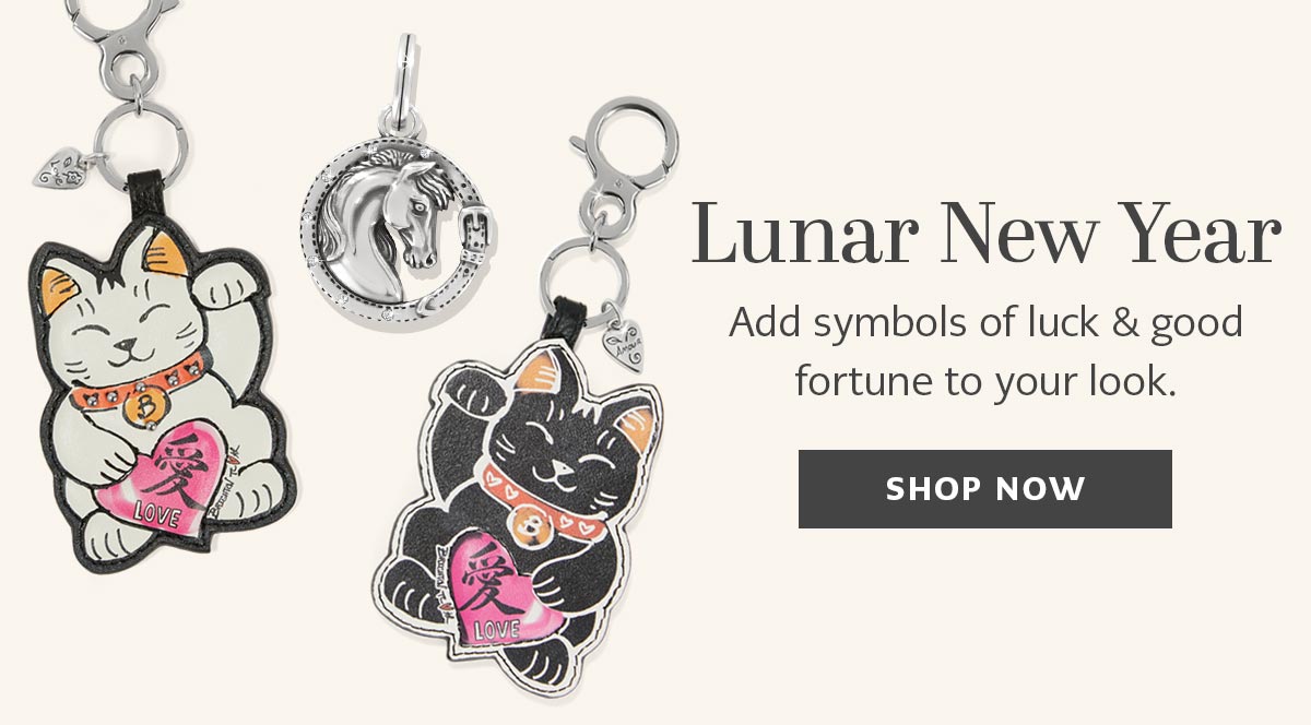 Lunar New Year - Add symbols of luck and good fortune to your look. - Shop Now