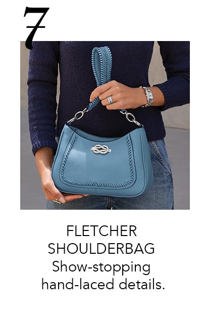 Seven: Fletcher Shoulderbag - Show-stopping hand-laced details.