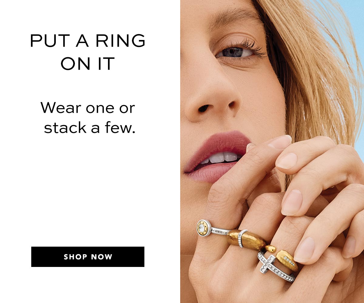 Put A Ring On It - Wear one or stack a few. - Shop Now