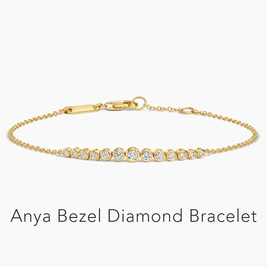 Anya Bezel Diamond Bracelet 