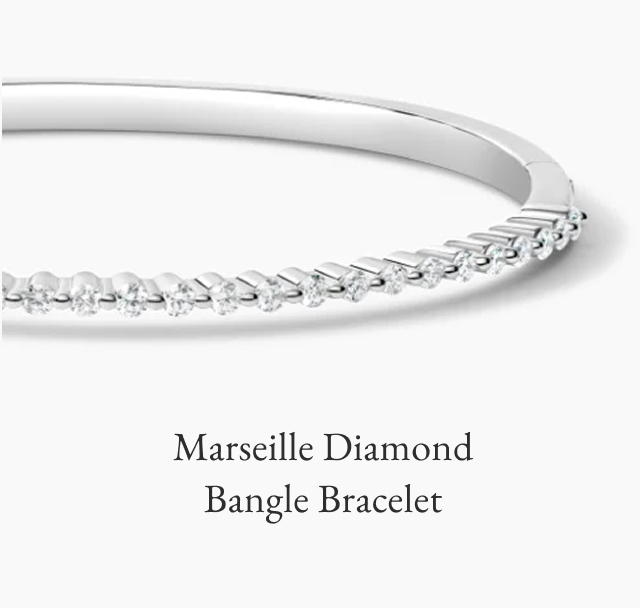 Marseille Diamond Bangle Bracelet