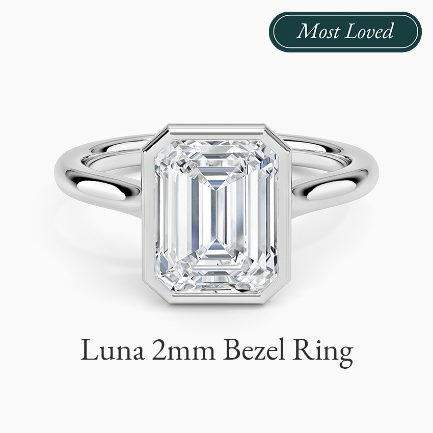 Luna 2mm Bezel Ring 