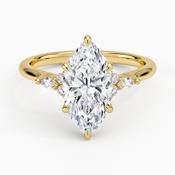 18K Yellow Gold Nadia Perfect Fit Diamond Ring