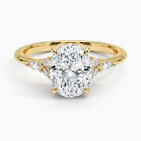 14K Yellow Gold Nadia Diamond Ring