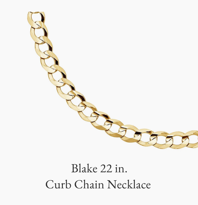 Blake 22 in. Curb Chain Necklace