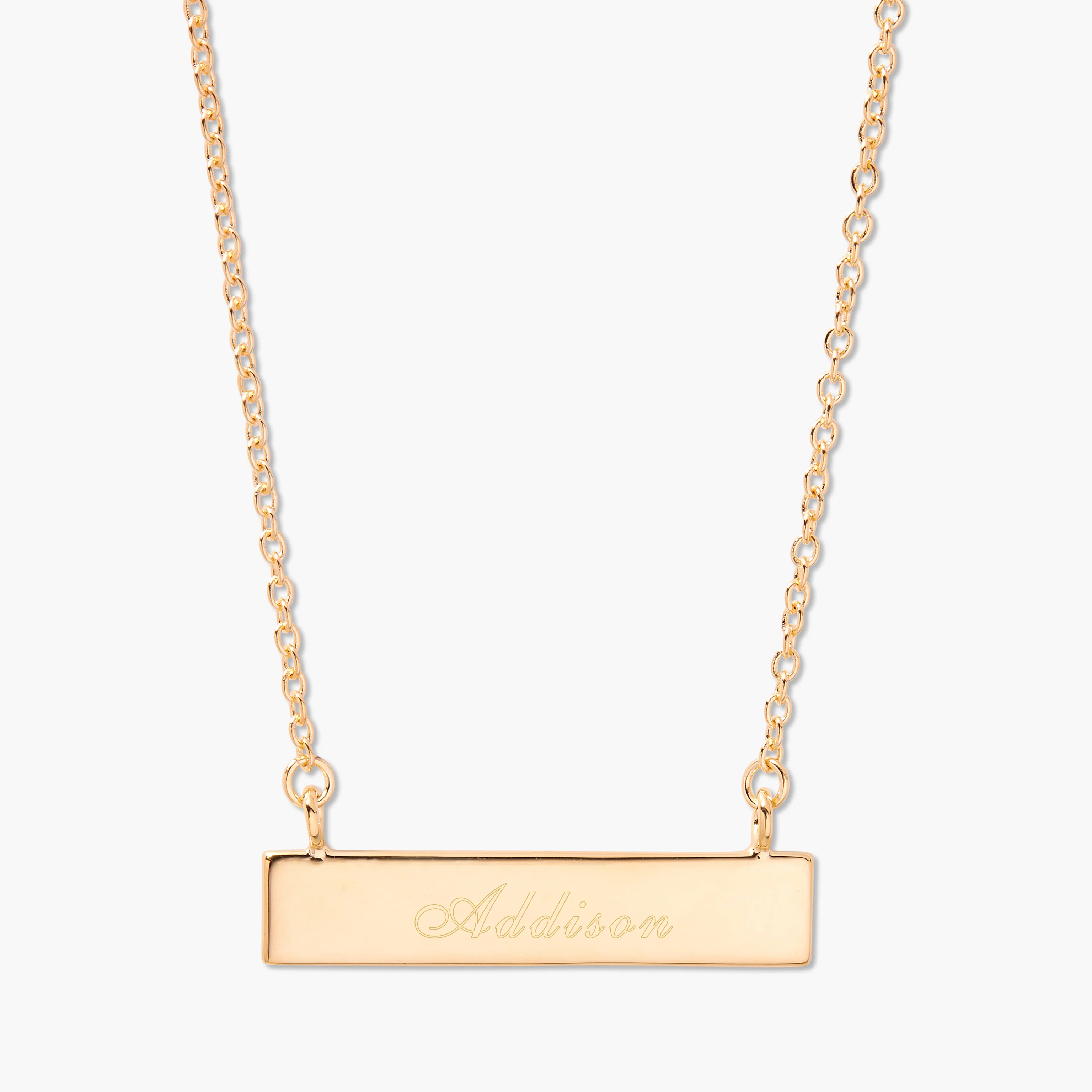 Image of Name Bar Necklace