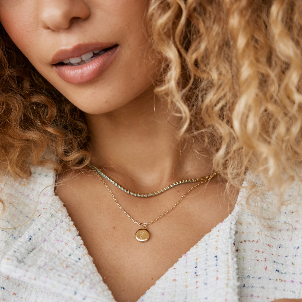 Isla Petite Locket Birthstone Layering Set