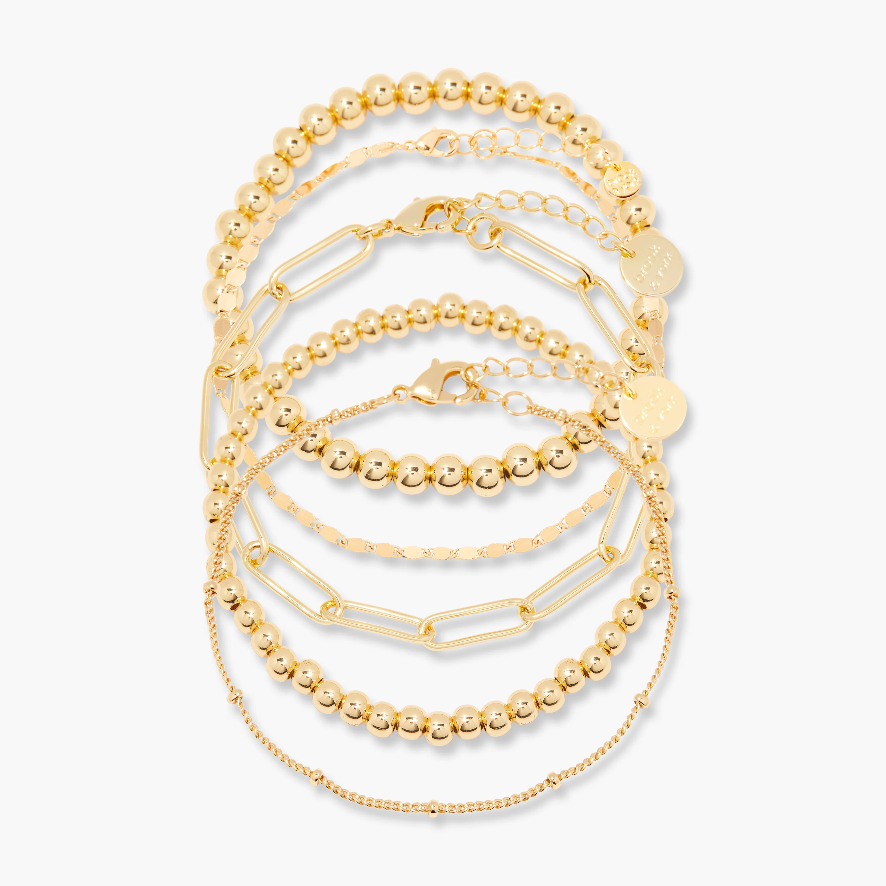Image of Makenna Chain Bracelet Set