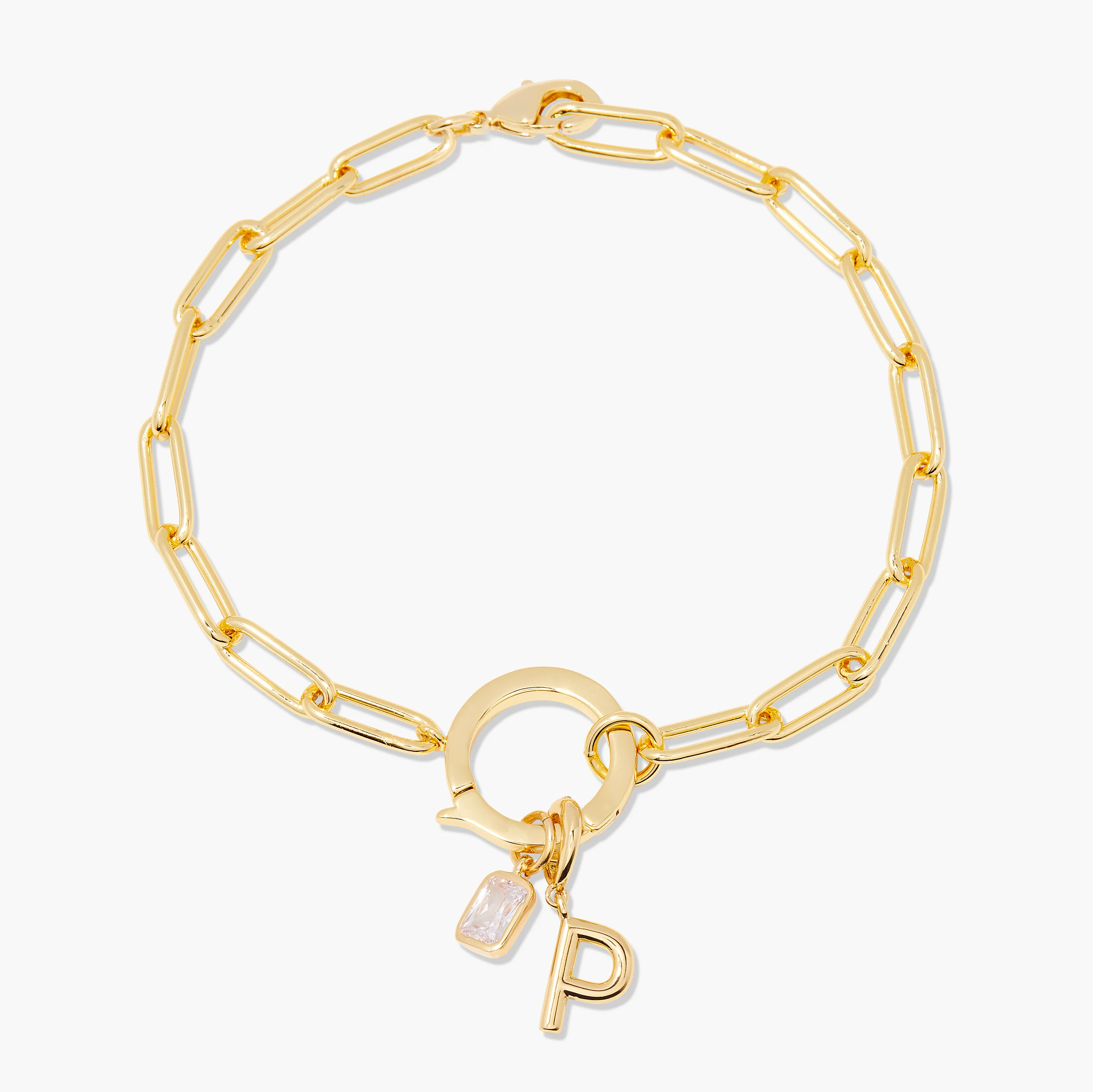 Image of Colette Birthstone Initial Bracelet