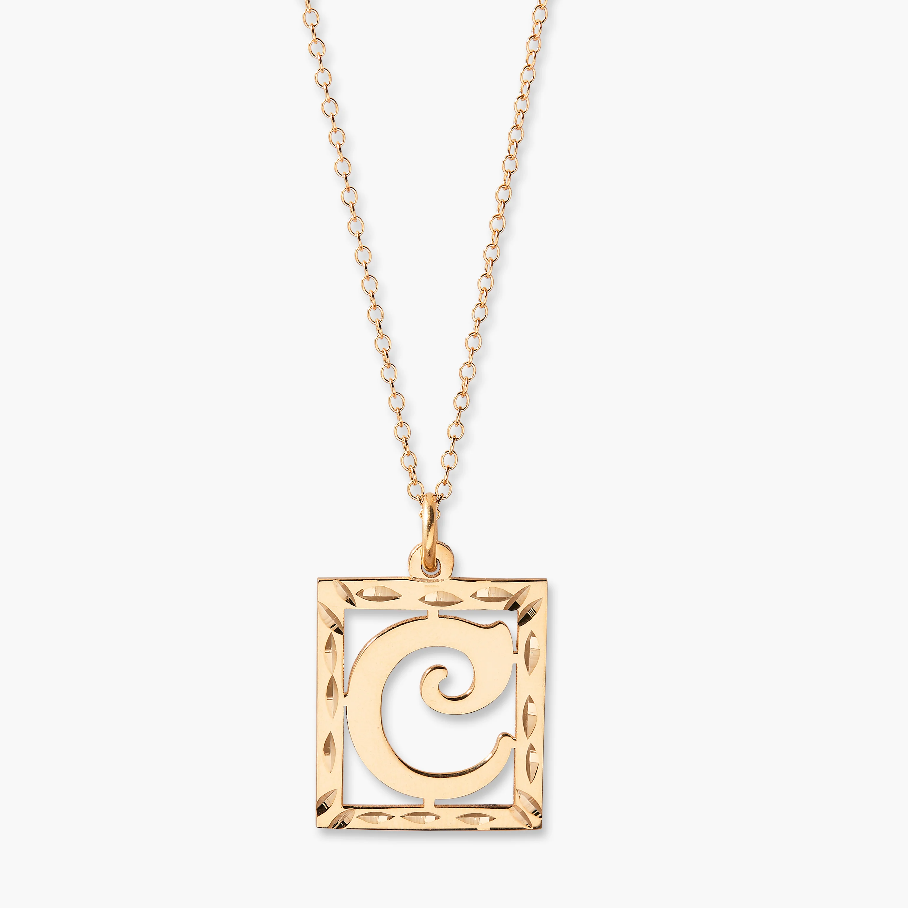 Image of Fiona Initial Necklace