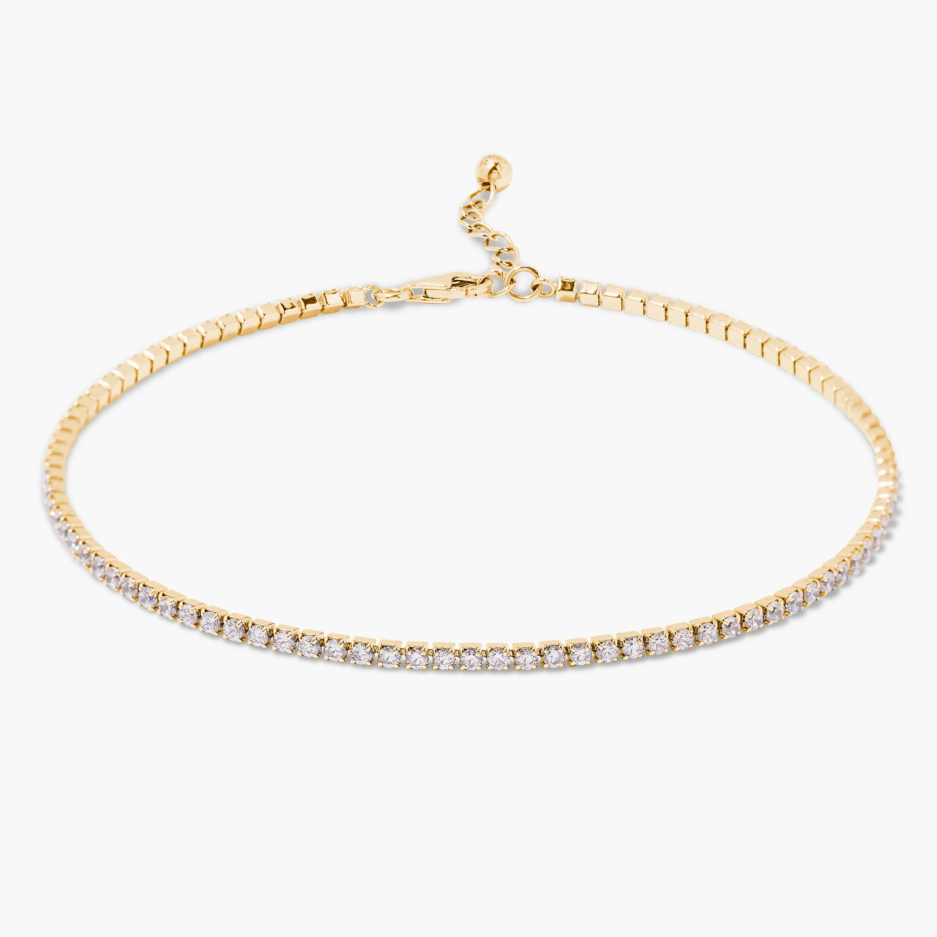 Image of Isabella Mini Tennis Anklet