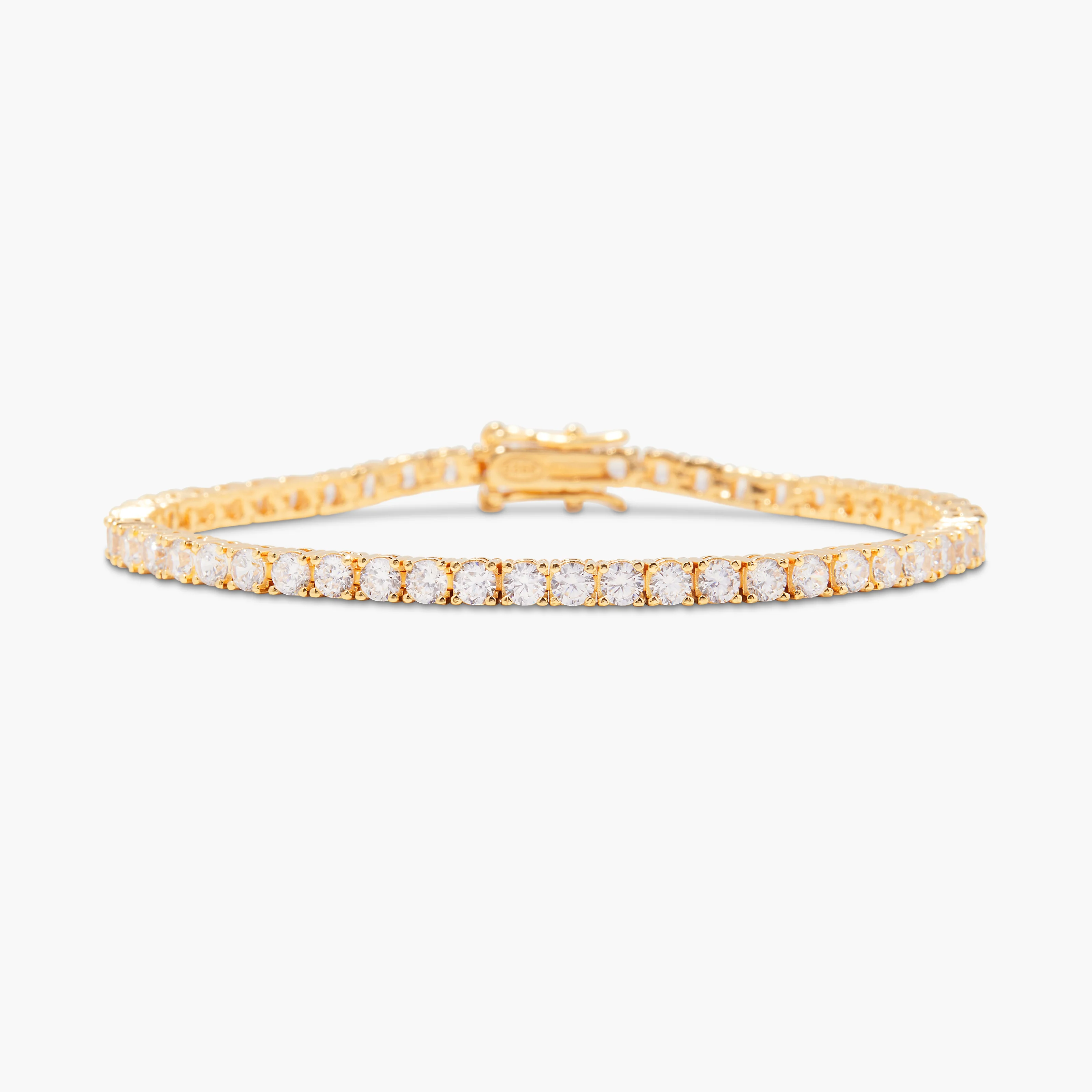 Image of Isabella Vermeil Tennis Bracelet