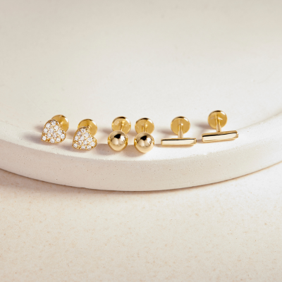 Zola Flat Back Earring Set