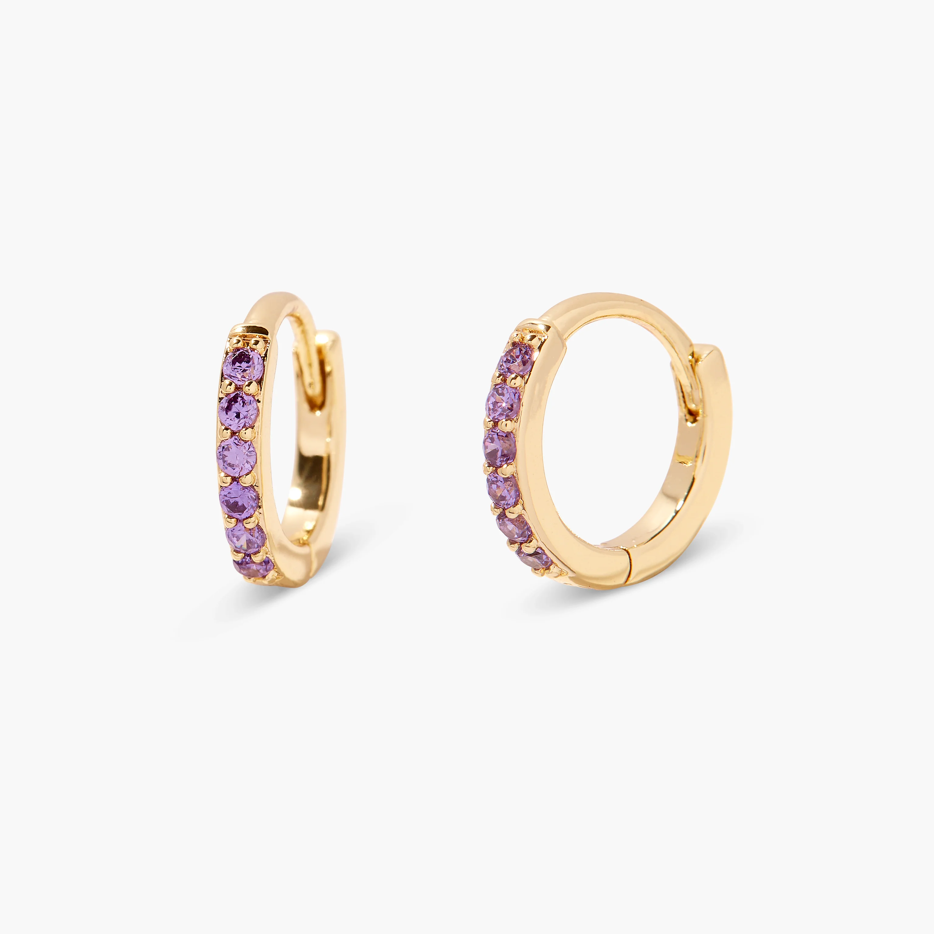 Image of Zara Birthstone Huggies