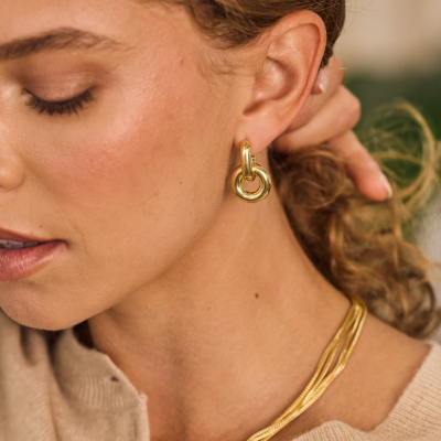 Ellis Double Knot Earrings