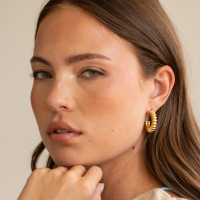 Brinley Hoop Earrings