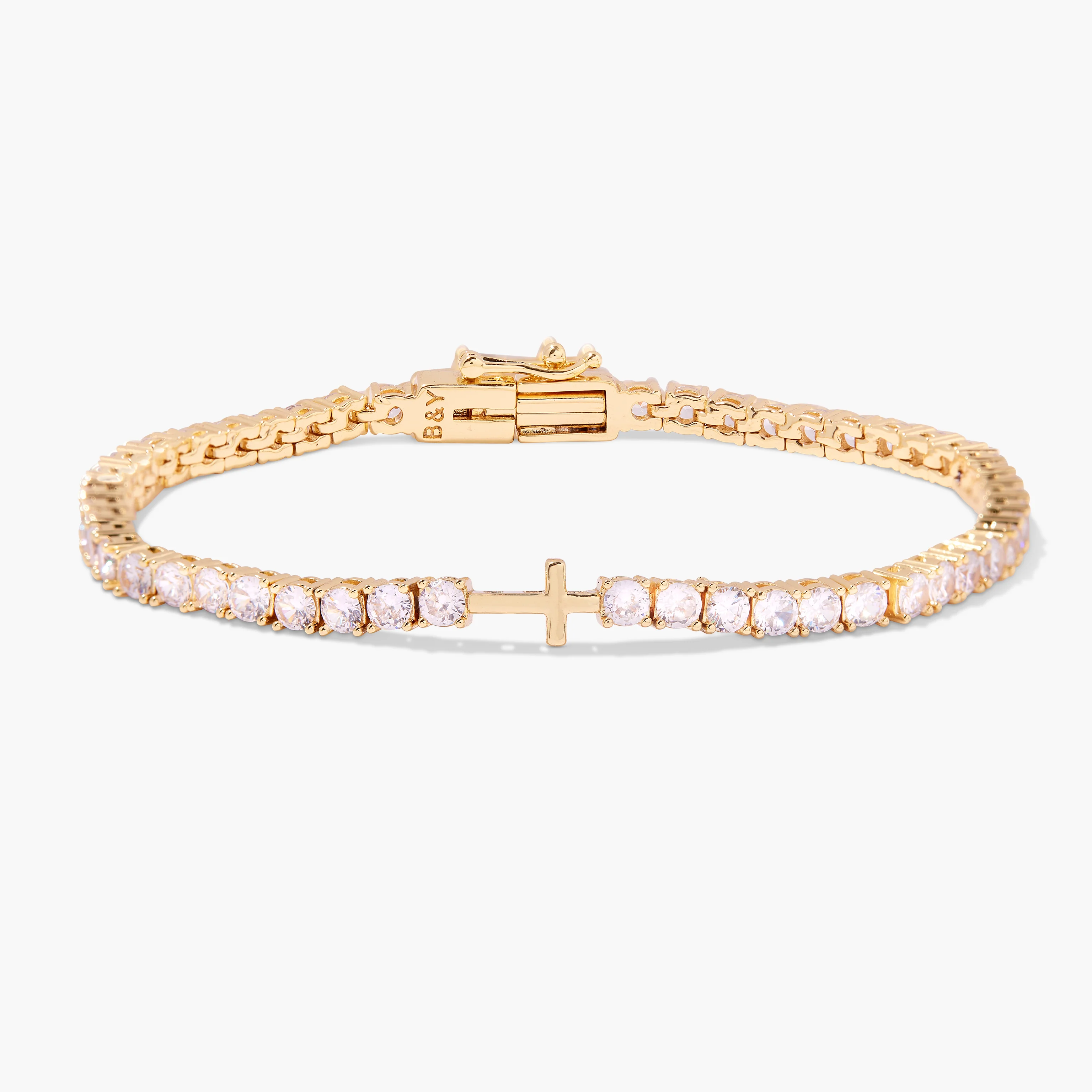 Image of Coco Cross Tennis Bracelet