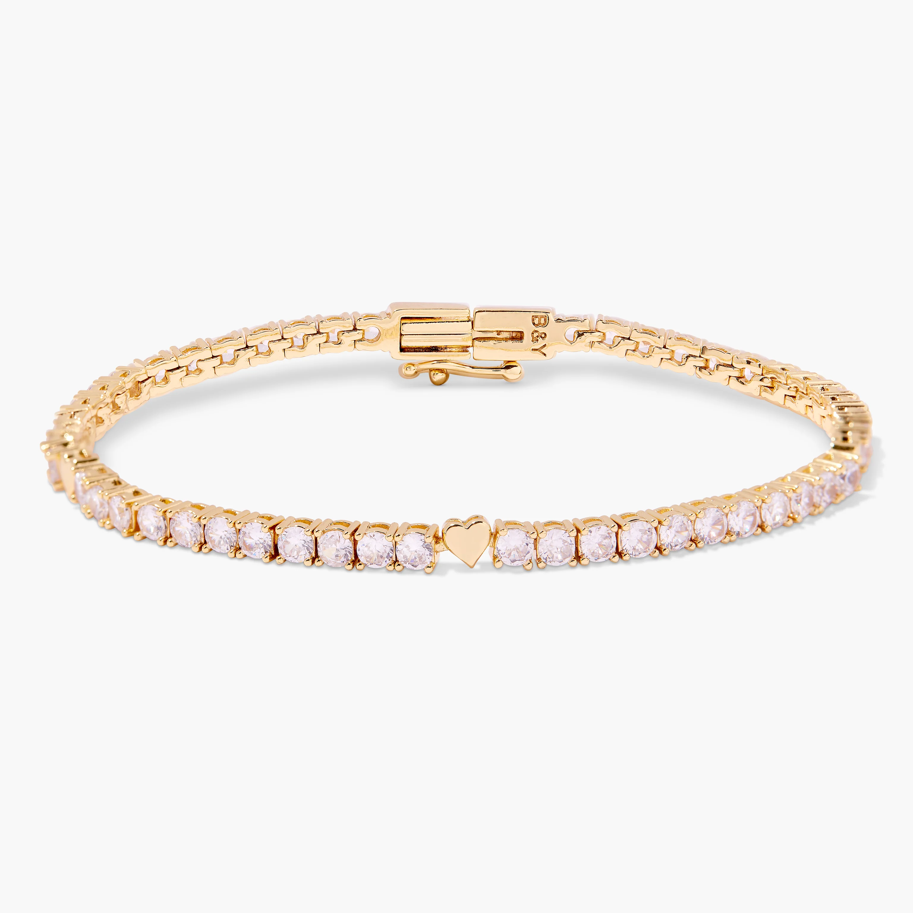 Image of Coco Heart Tennis Bracelet