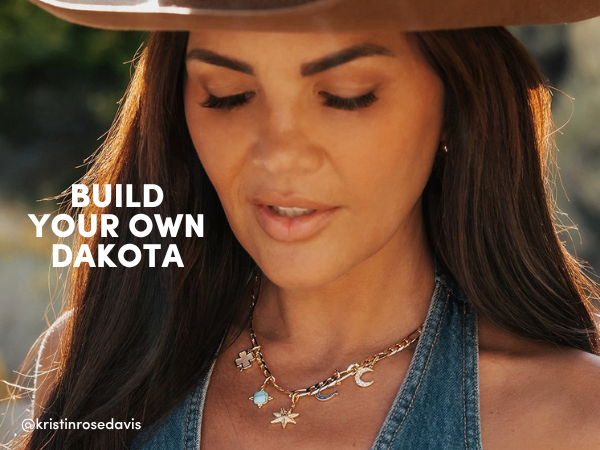 Build Your Own Dakota Western Charm Necklace