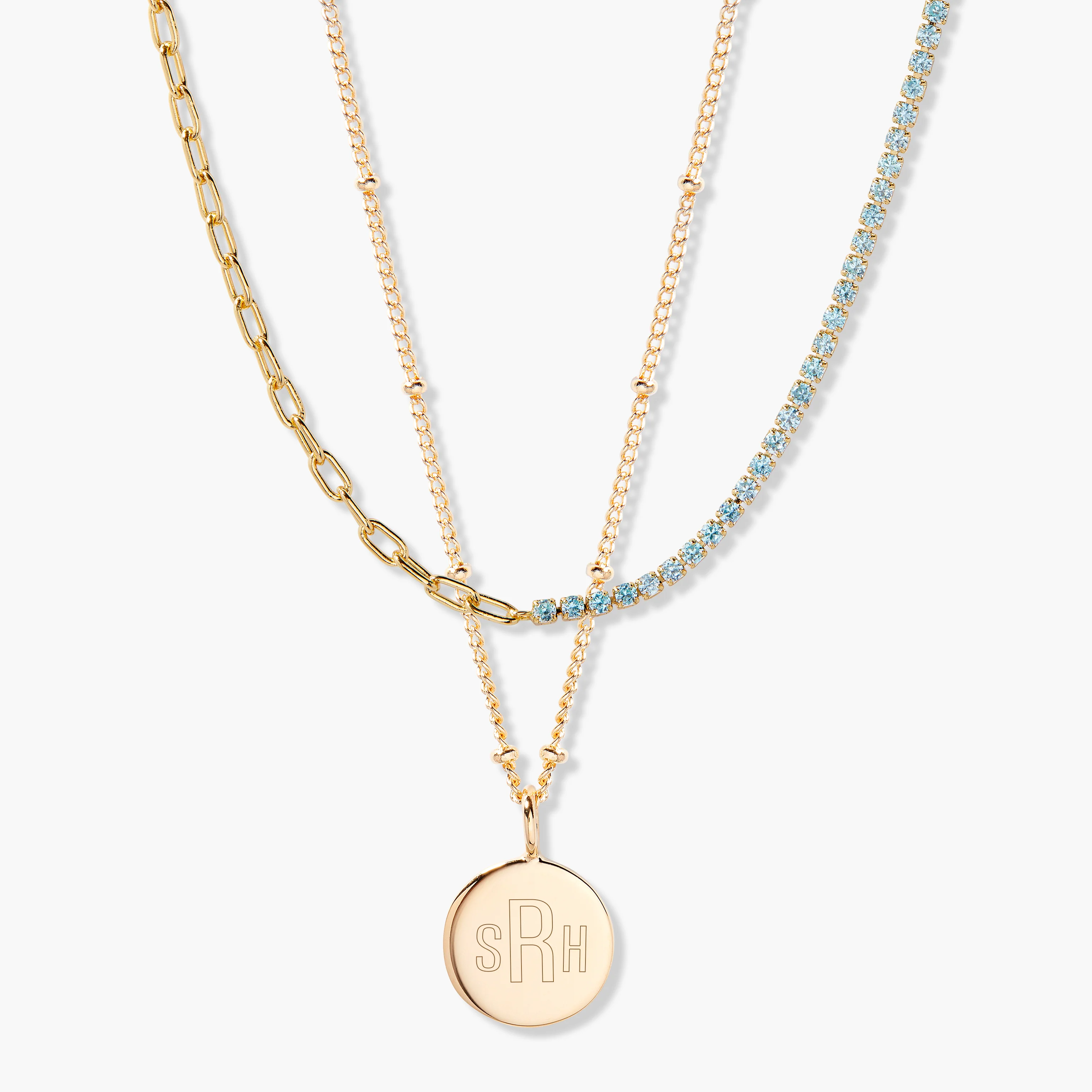 Image of Lizzie Birthstone Layering Set