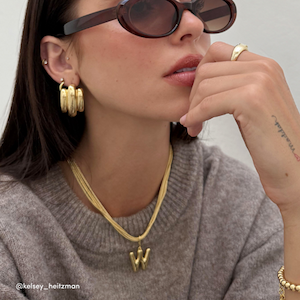 Harper Sculpt Statement Earrings