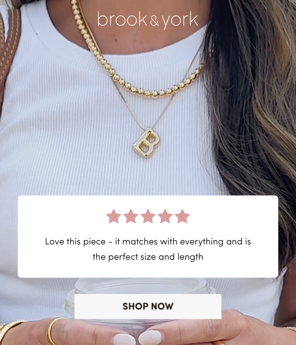 beautiful necklace - shop pippa initial necklace