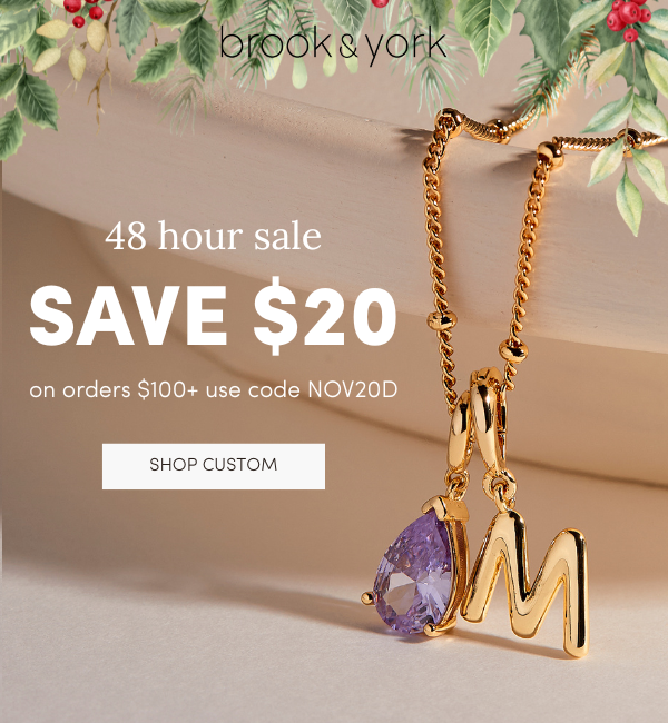 save $20 on $100+