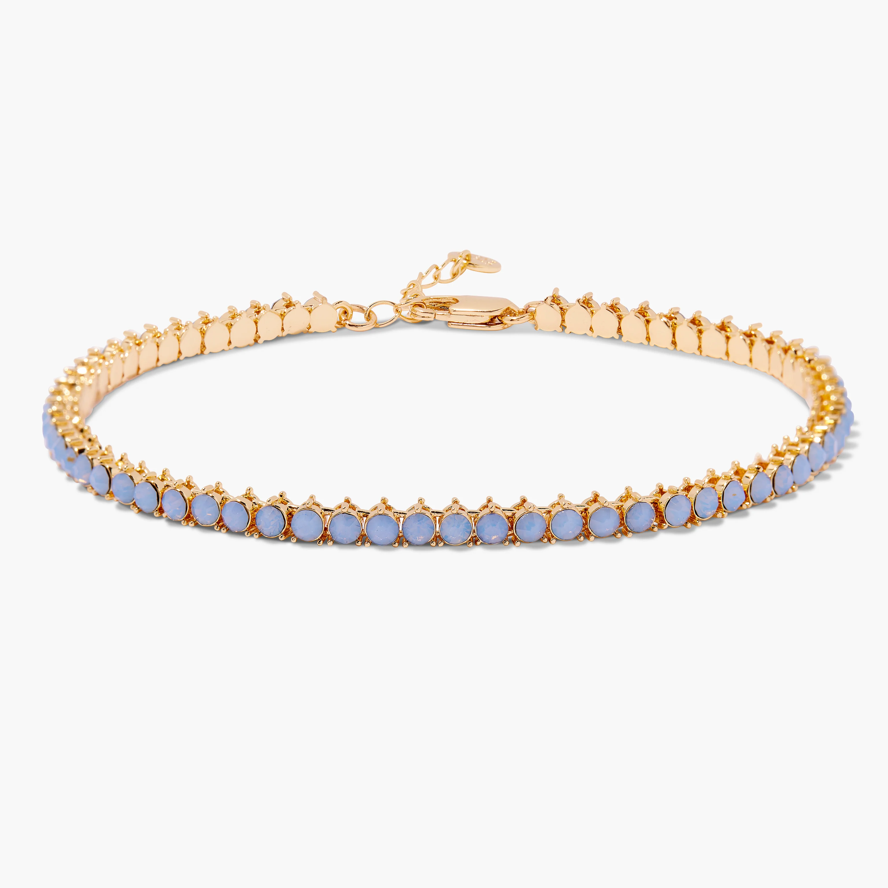 Image of Isabella Opal Blue Tennis Anklet