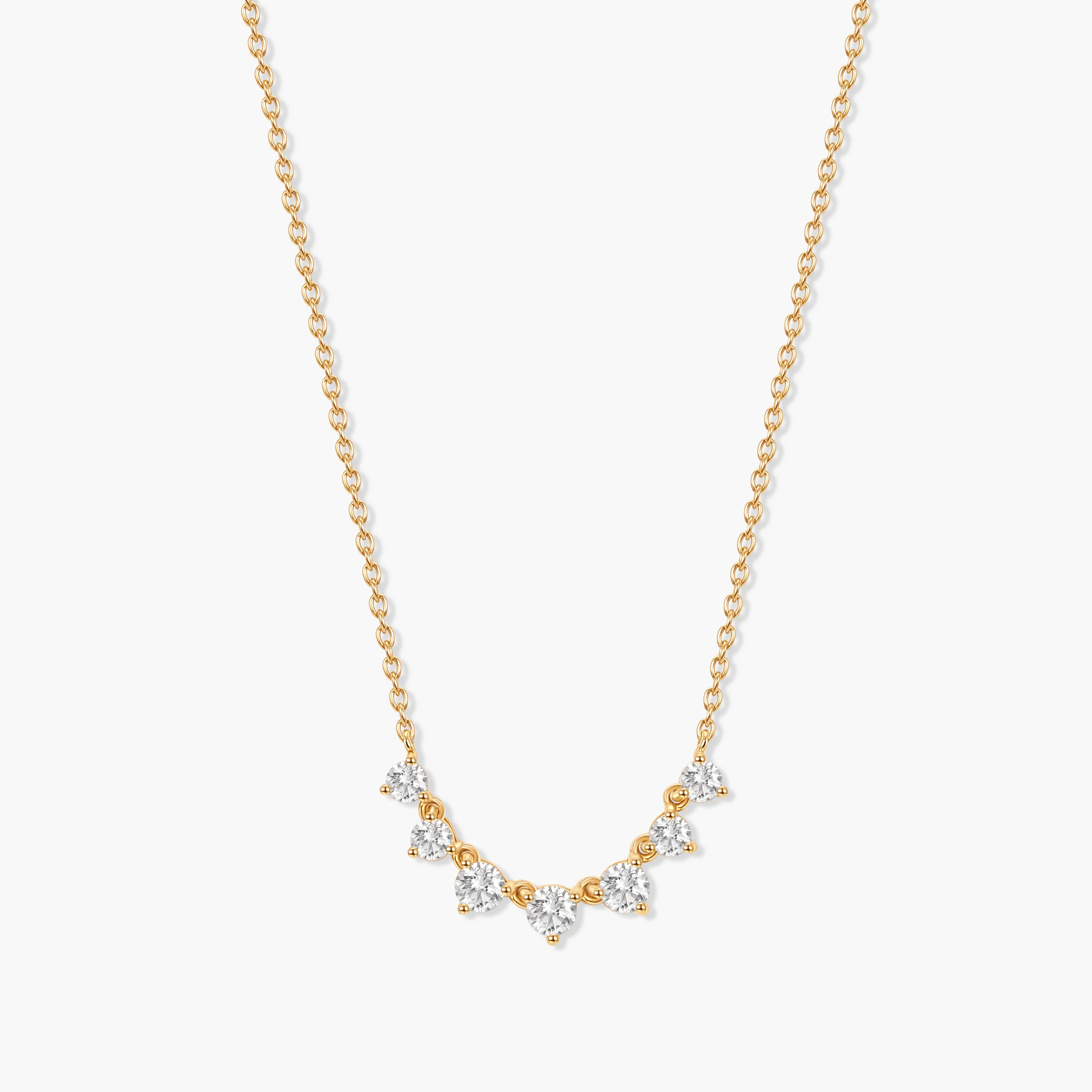 Image of Lauren Vermeil Diamond Necklace