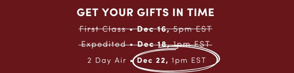 check website for up to date shipping information