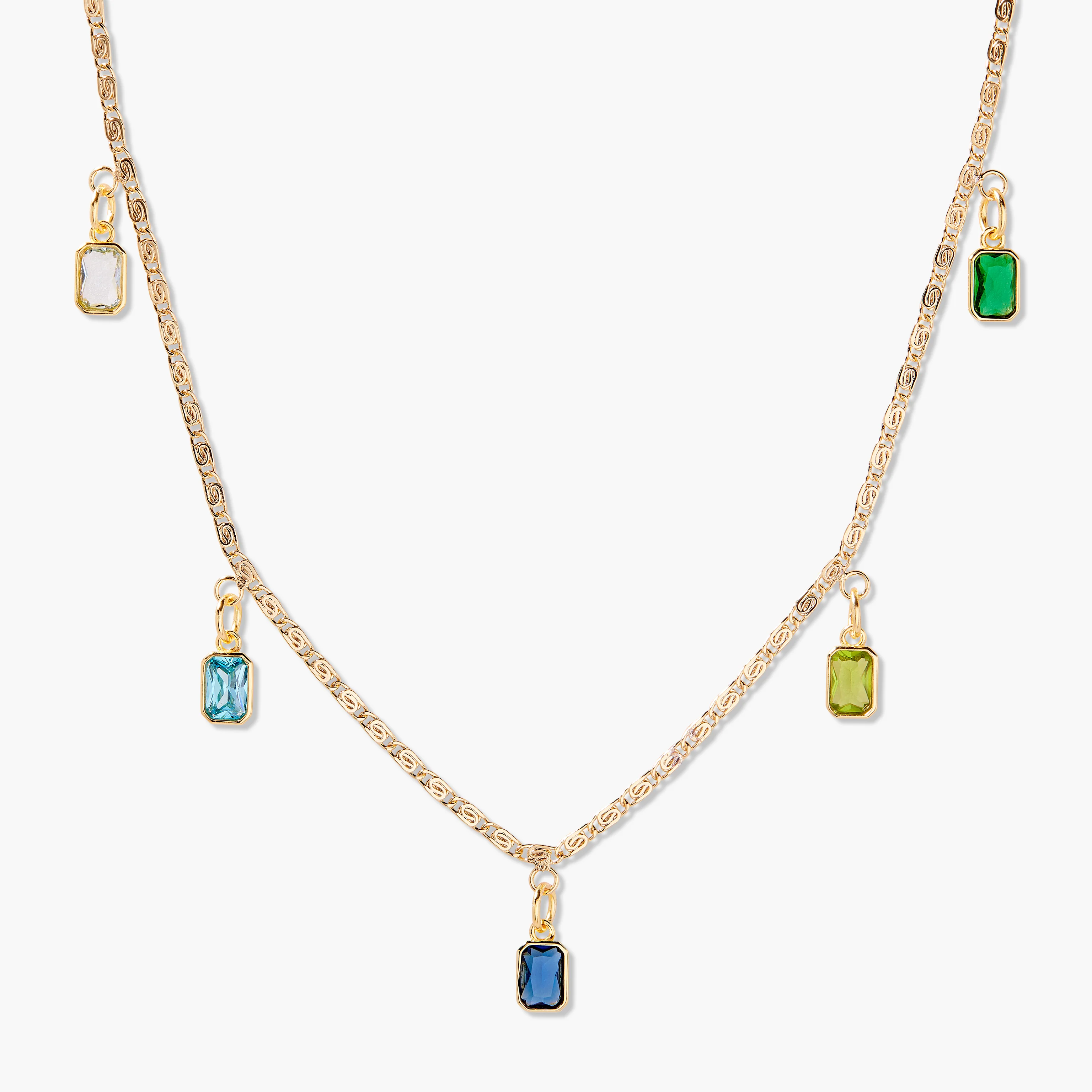 Image of Elizabeth Birthstone Necklace