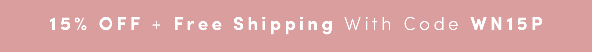 15% off with code WN15P