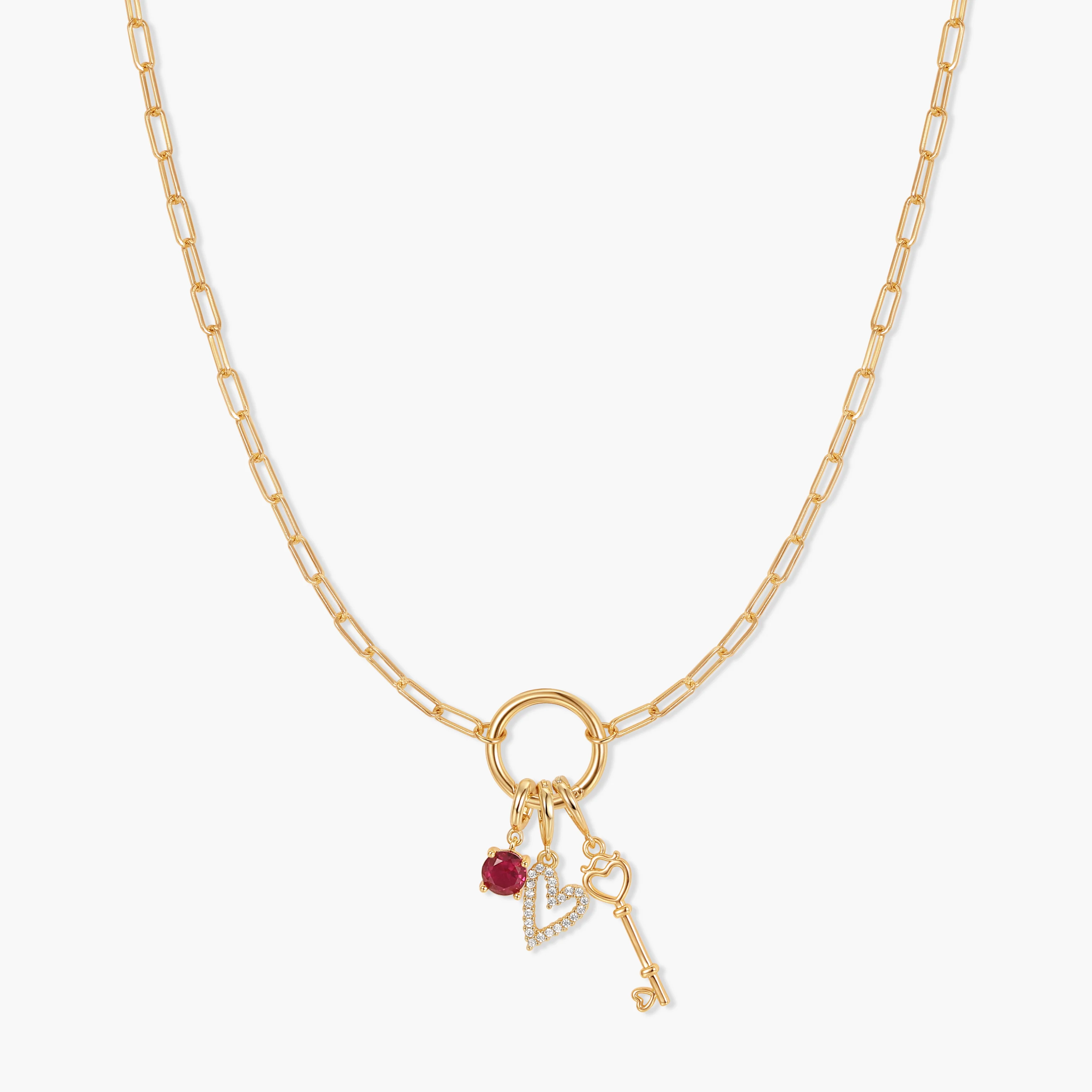 Image of Build Your Own Colette Mini Charm Necklace